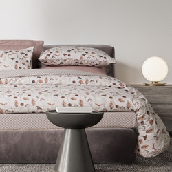 Das Home Σετ Σεντόνια Υπέρδιπλα Φανελένια 240x260 Happy 9681 Beige Brown