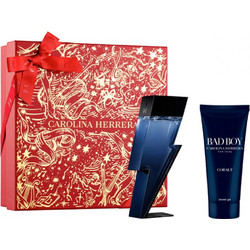 Carolina Herrera Bad Boy Cobalt Xmas Edition Eau de Parfum 100ml + Shower Gel 100ml