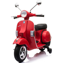 KikkaBoo PX150 Ηλεκτροκίνητη Παιδική Vespa 12V Κόκκινο