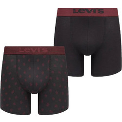 Levi's Ανδρικά Μποξεράκια Σετ 2Pack Μαύρα 37149-1171