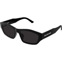 Balenciaga BB0448SK 001 Γυναικεία Γυαλιά Ηλίου Πολυγωνικά Κοκάλινα Μαύρα με Μαύρο Φακό
