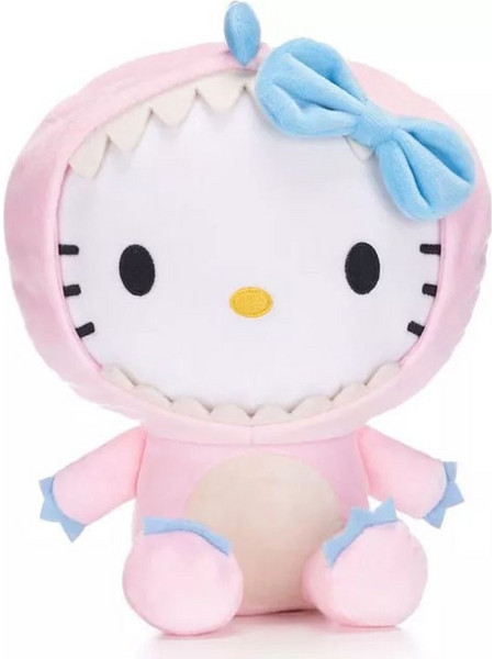 Posh Paws Kawaii Kuties Hello Kitty Ντυμένη Δεινόσαυρος 24cm