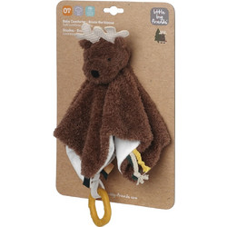 Baby To Love Forest Πανάκι Παρηγοριάς με Μασητικό Καφέ BTL305024