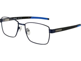 Quiksilver EQYEG03121 EBLU Ανδρικός Σκελετός Γυαλιών Οράσεως Μεταλλικός Μαύρος