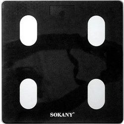 Sokany Smart Ζυγαριά με Bluetooth SK-19036 Black