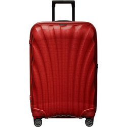 Samsonite C-LITE 122860-1198 Βαλίτσα Μεσαία 69x46x29cm με 4 Ρόδες Κόκκινη