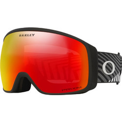Oakley Flight Tracker L OO7104-83 Μάσκα Σκι & Snowboard Ενηλίκων Μαύρη με Φακό Καθρέπτη Πολύχρωμο
