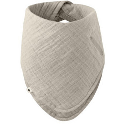 BIBS Σαλιάρα Μπαντάνα από 100% Βαμβάκι με Κουμπί Sand