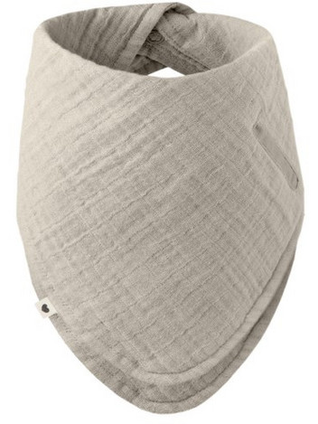 BIBS Σαλιάρα Μπαντάνα από 100% Βαμβάκι με Κουμπί Sand