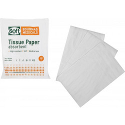 Bournas Medicals SoftCare Extra-Soft Χαρτοβάμβακας 40x60cm Λευκότητας 67% Αδίπλωτος 5kg 4τμχ