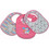 Cangaroo Magic Bib Kay Unicorn Σετ Σαλιάρες από 100% Βαμβάκι με Αυτοκόλλητο Λευκή Ροζ 3τμχ
