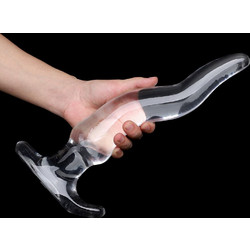 Kinksters Thumb Soft Small Πρωκτικό Dildo Διαφανές