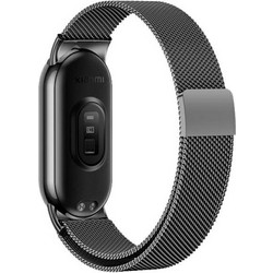 Beline Magnetic Λουράκι Μεταλλικό Black (Xiaomi Smart Band 9 / 8)