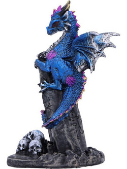 Nemesis Now Cobalt Rune Protector 11cm
