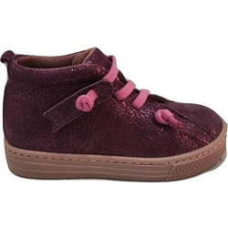 Papillon Παιδικά Μποτάκια Μπορντό Suede με Σκρατς 0601