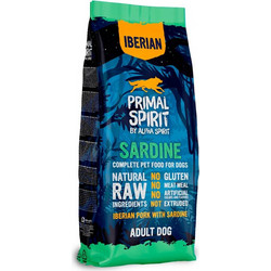 Alpha Spirit Primal Spirit Adult with Iberian Pork & Sardine 12kg