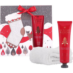 Grace Cole Toasted Praline & Sweet Vanilla Cosy Toes Foot Cream 100ml + Socks