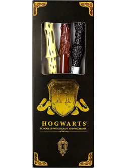 Blue Sky Harry Potter Triple Wand Σετ Στυλό Διαρκείας 3τμχ HP148314