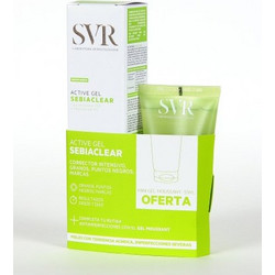 SVR Active Sebiaclear Gel 40ml + Moussant Gel 55ml