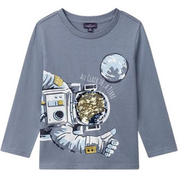 Sergent Major Παιδικό T-Shirt Μακρυμάνικο Γκρι 25H3PGW1TML