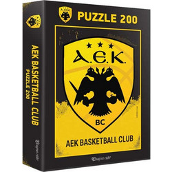 Puzzle Χάρτινη Πόλη ΑΕΚ Μπάσκετ 200 Κομμάτια