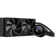 NZXT Kraken 240 V2 Black Υδρόψυξη CPU 120mm για Socket 1200 / 1700 / 1851 / AM4 / AM5 / sTRX4 / TR4 / 115x