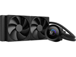 NZXT Kraken 240 V2 Black Υδρόψυξη CPU 120mm για Socket 1200 / 1700 / 1851 / AM4 / AM5 / sTRX4 / TR4 / 115x