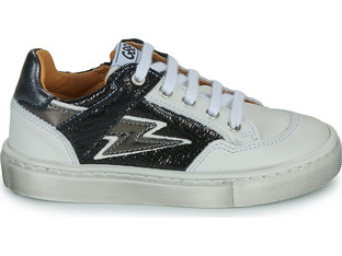 GBB Παιδικά Sneakers Λευκά Μαύρα AM327-11