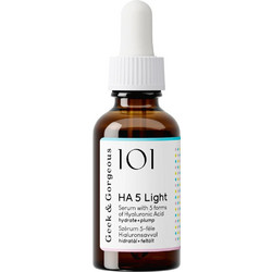 Geek & Gorgeous 101 HA 5 Light Ενυδατικό Serum Προσώπου με Υαλουρονικό 30ml