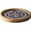 Style Point Marrakeck Πιάτα Ρηχά Ξύλινα 25cm 4τμχ WCC3025MZ