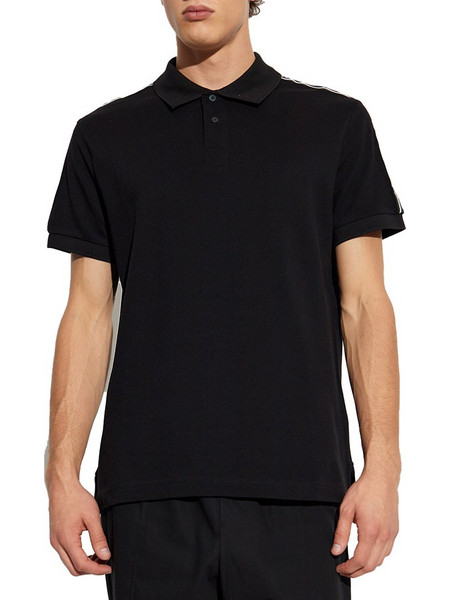 Versace Ανδρική Μπλούζα Polo Κοντομάνικη Μαύρη 79GAGT05CJ01T79UP-622