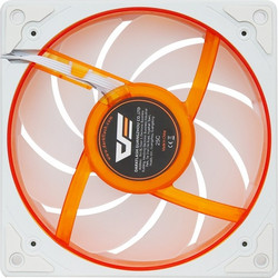 Darkflash DE8 Case Fan 120mm ARGB με Σύνδεση 3-Pin 4-Pin PWM White