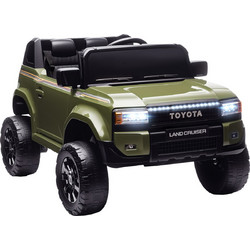AIYAPLAY TOYOTA Land Cruiser Ηλεκτροκίνητο Μονοθέσιο Παιδικό Αυτοκίνητο με Τηλεχειριστήριο 12V Χακί 370-431V90GN
