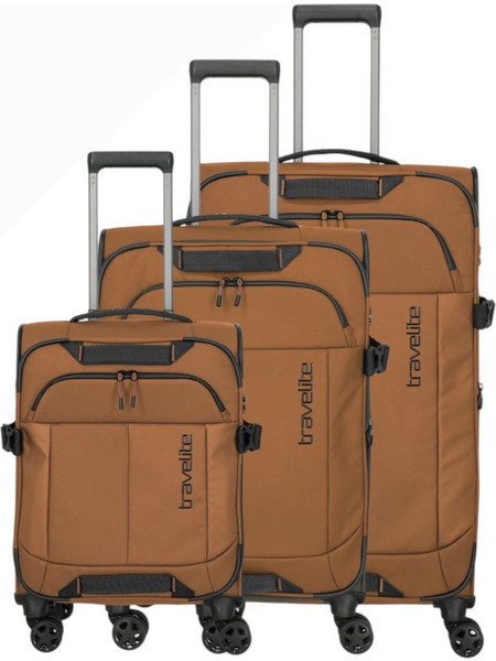 Travelite Briize 091040-87 Σετ Βαλίτσες 3τμχ Καφέ