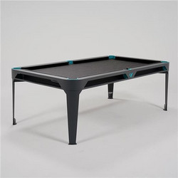 Cornilleau Hyphen Τραπέζι Αμερικάνικου Μπιλιάρδου Black Grey/ Light Grey/ Water Blue