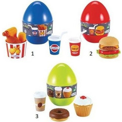 Ecoiffier Fast Food Easter Eggs Διάφορα Σχέδια