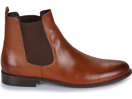 So Size Estrela Ανδρικά Chelsea Μποτάκια Suede Καφέ D-2501-429-T5313S-105