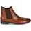 So Size Estrela Ανδρικά Chelsea Μποτάκια Suede Καφέ D-2501-429-T5313S-105