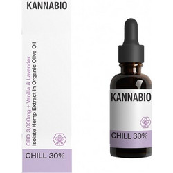 Kannabio Chill 30% CBD Oil Vanilla & Lavender 10ml