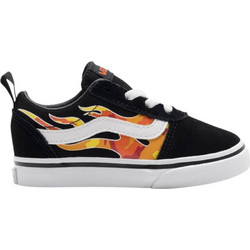 Vans Ward Παιδικά Sneakers Μαύρα Πορτοκαλί VN0A5KY8BZW1