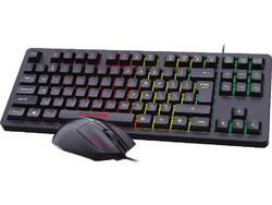 Zeroground KB-2300GUMS Soki v3.0 Σετ Gaming Πληκτρολόγιο TenKeyLess RGB Black