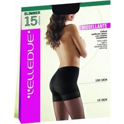 Elledue Slimmer Καλσόν Σύσφιξης 15 Den Μαύρο