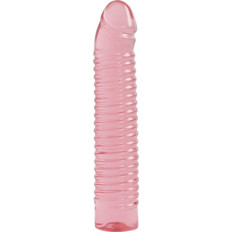 Doc Johnson Sunrise Jelly Dildo με Βεντούζα 18.3cm Ροζ