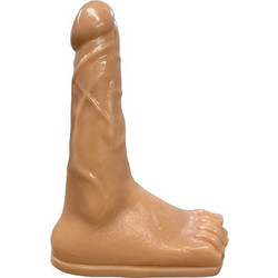 Kinksters Foot Fetish Veined Dildo 26cm Natural