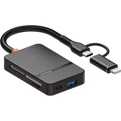 ADS-315 Card Reader USB-C 3.2 Gen 1 για SD / microSD / Memory Stick / CFexpress