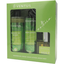Ventus Antheia Shower Gel Scrub 300ml + Body Lotion 250ml + Body Mist 50ml