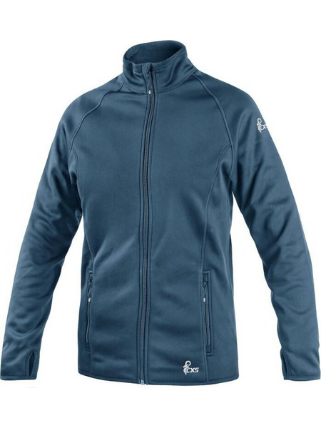 CXS Παιδική Ζακέτα Fleece με Φερμουάρ Πετρόλ 1520-006-437-00