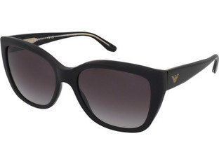 Emporio Armani EA4198 50178G Γυναικεία Γυαλιά Ηλίου Πεταλούδα Κοκάλινα Μαύρα με Μαύρο Φακό