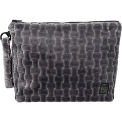 Bleecker & Love Candy Bag BL-CB108 Γυναικείο Νεσεσέρ Αδιάβροχο 30x5x22cm Ανθρακί