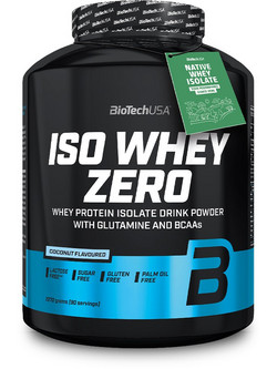 Biotech USA ISO Whey Zero Chocolate Coconut Πρωτεΐνη Ορού Γάλακτος Γράμμωσης Χωρίς Λακτόζη & Γλουτένη 1.81kg